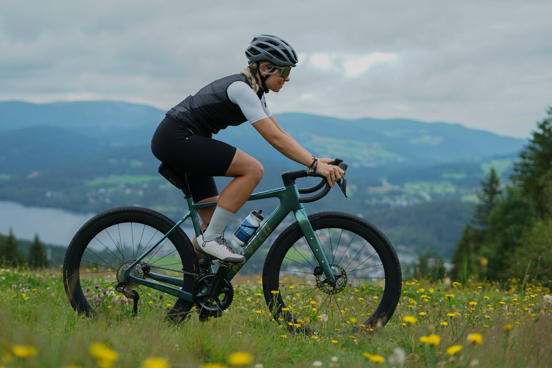 Modernes Gravelbike