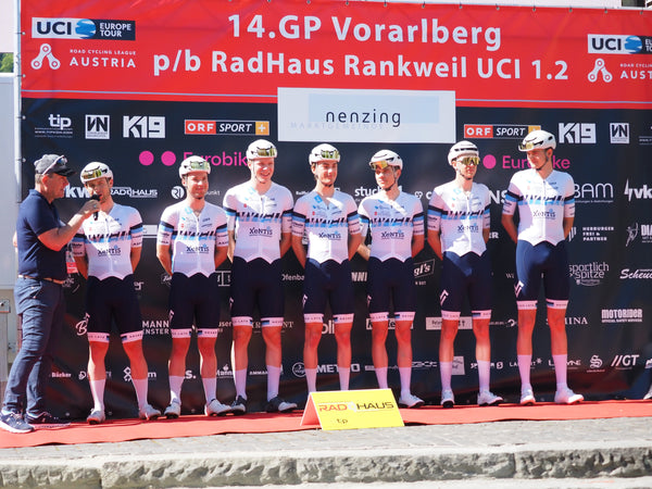 Nils Brun scoort zijn eerste UCI-punten voor MYVELO tijdens de GP Vorarlberg 🇦🇹