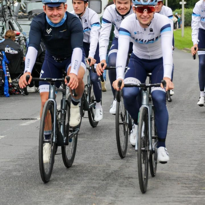 MYVELO Procycling Team beendet erste Rundfahrt der Teamgeschichte 40 Sekunden hinter dem Gelben Trikot
