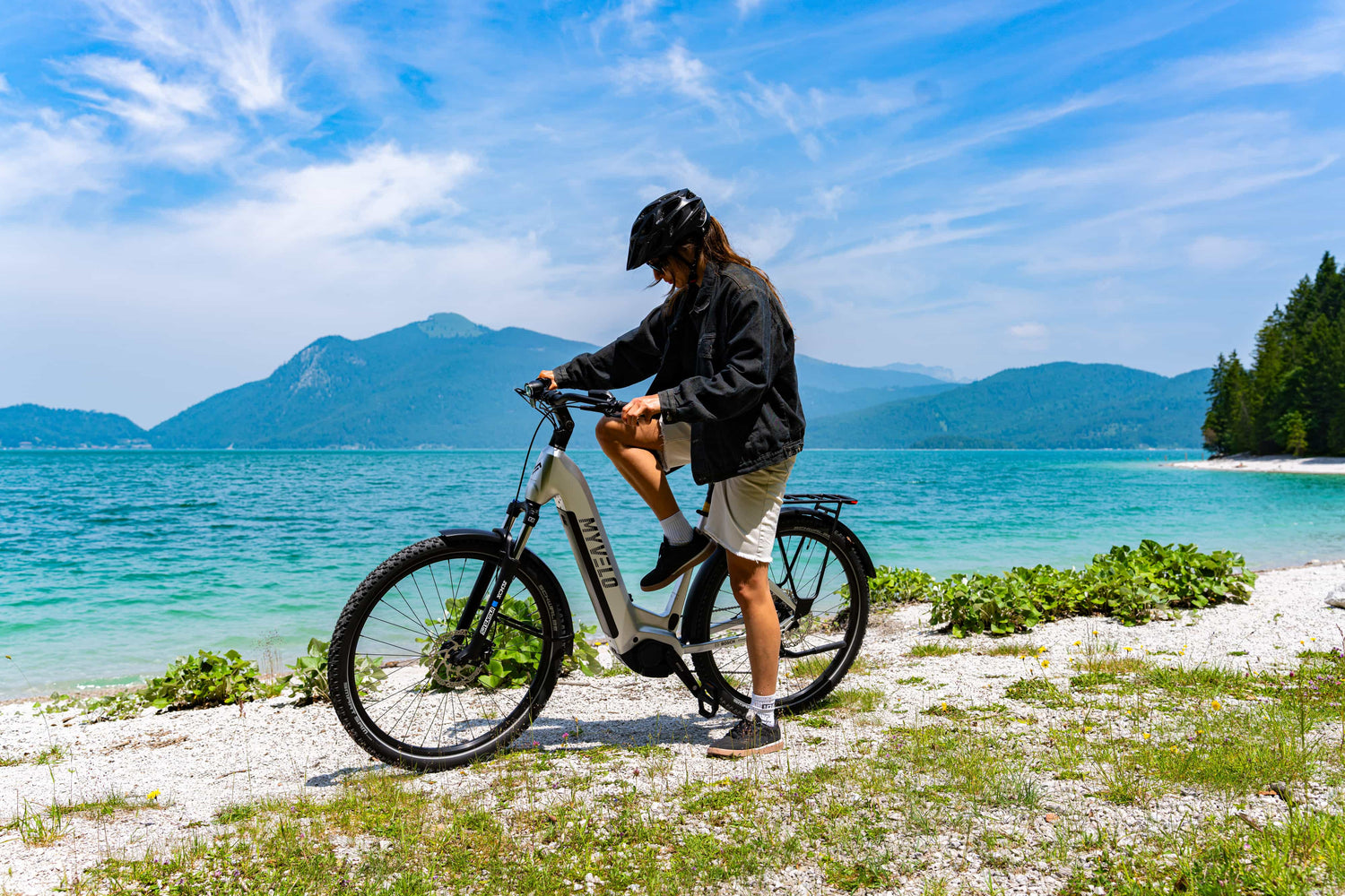 E-trekkingfietsen voor langere afstanden