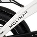 MYVELO Molinar Elektro-Klapprad Schriftzug