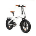 MYVELO Molinar Elektro-Klapprad weiß