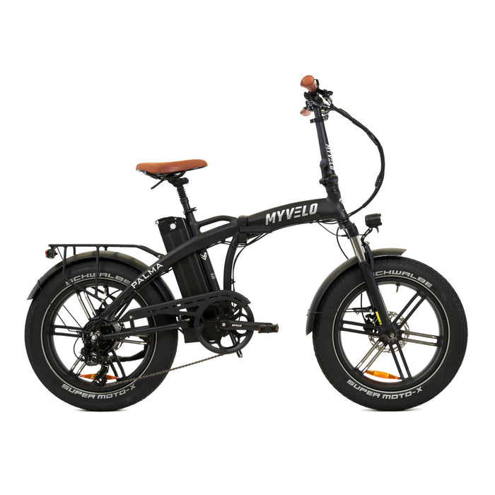 MYVELO Palma Elektro Klapprad schwarz