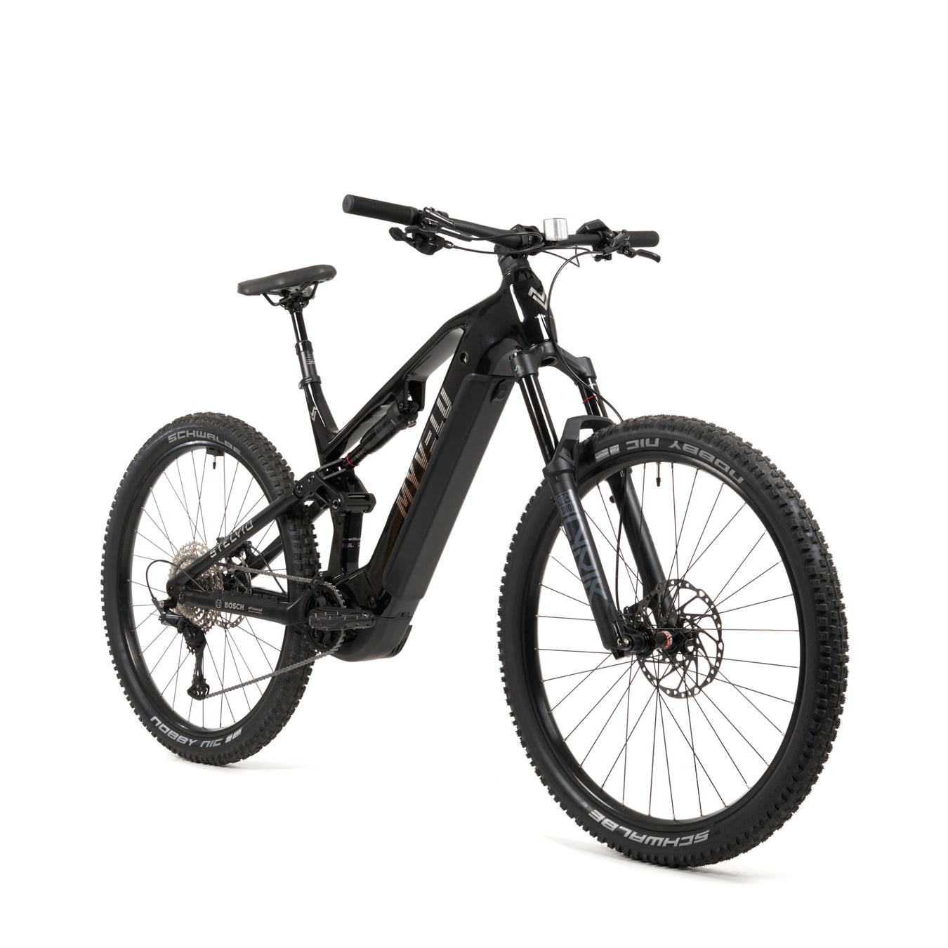 Volledig uitgeruste mountainbike