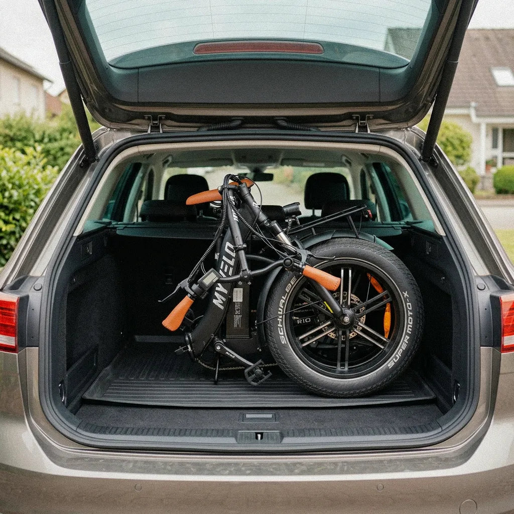 In seconden compact op te bergen