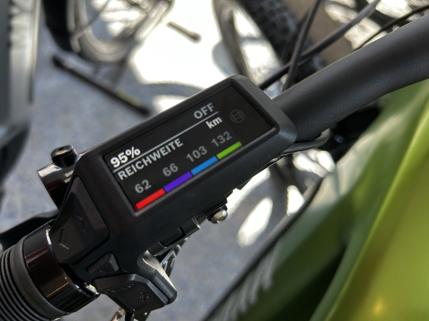 Technische specificaties van de elektrische mountainbikes